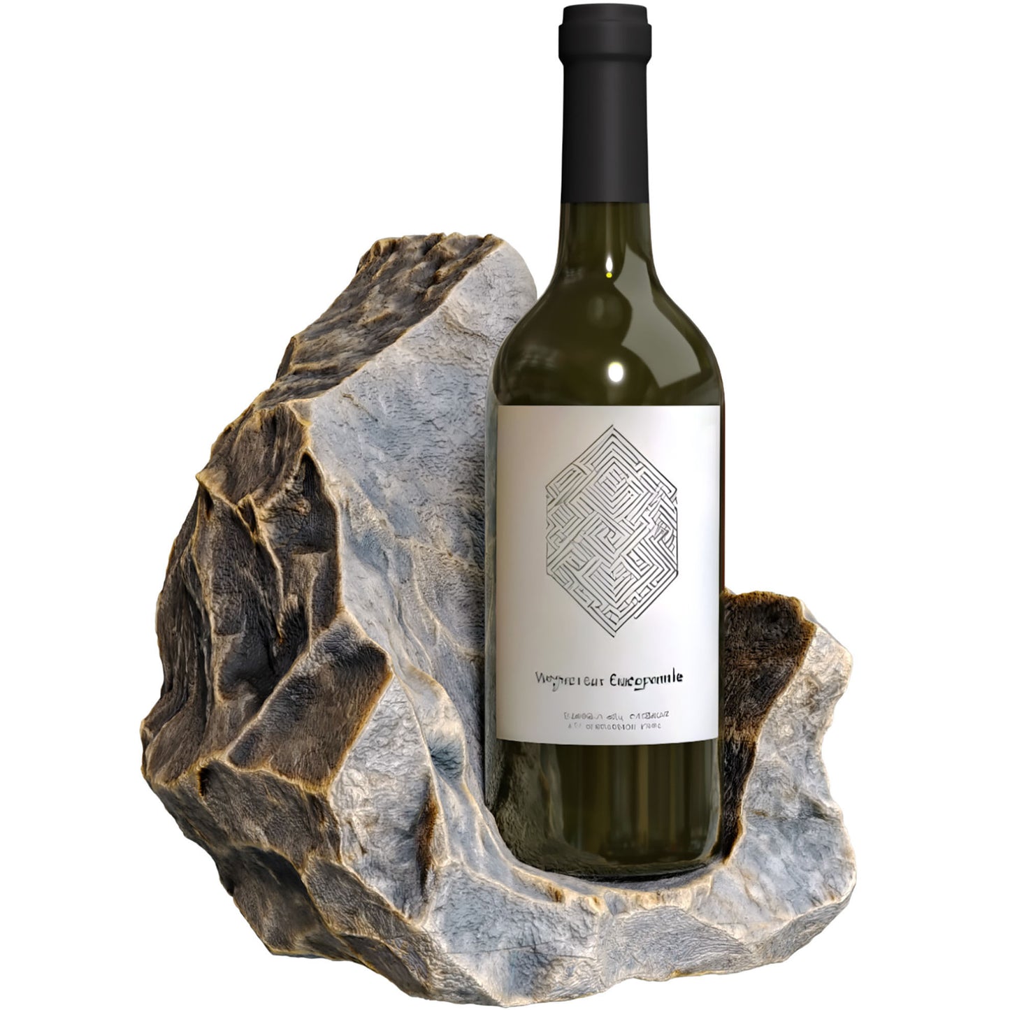 Terroir Cradle – Stone Wine Holder
