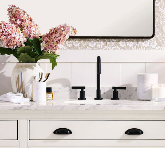 Aubrey 68" Quartz-Top Double Bathroom Vanity