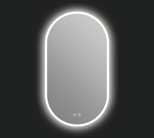 May Oval LED Backlit Bathroom Mirror